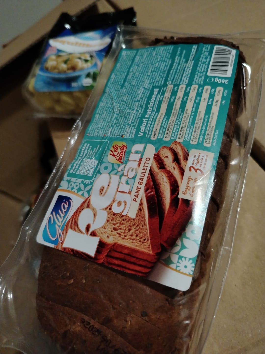 Customer photo review of Pane proteico Bauletto