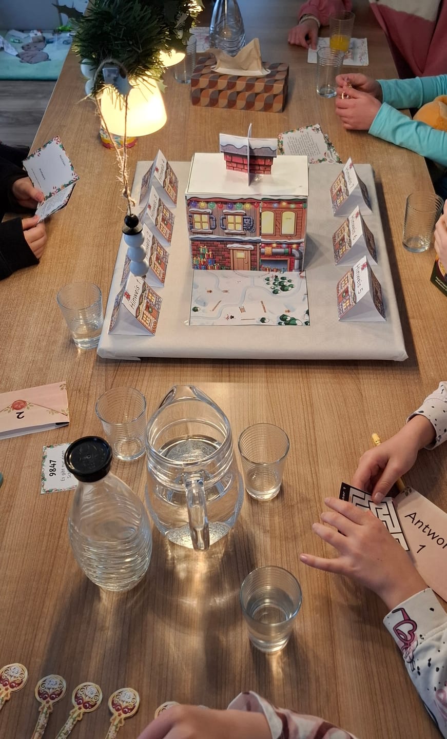 Customer photo review of Santa Rettungsmission - Escape Room zum Ausdrucken