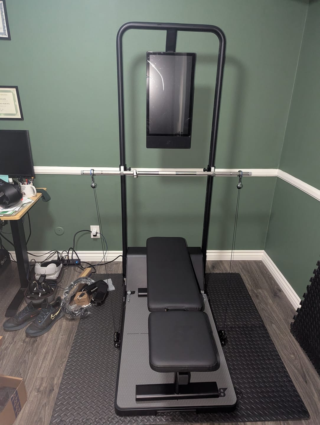 Customer photo review of Speediance Gym Monster 2