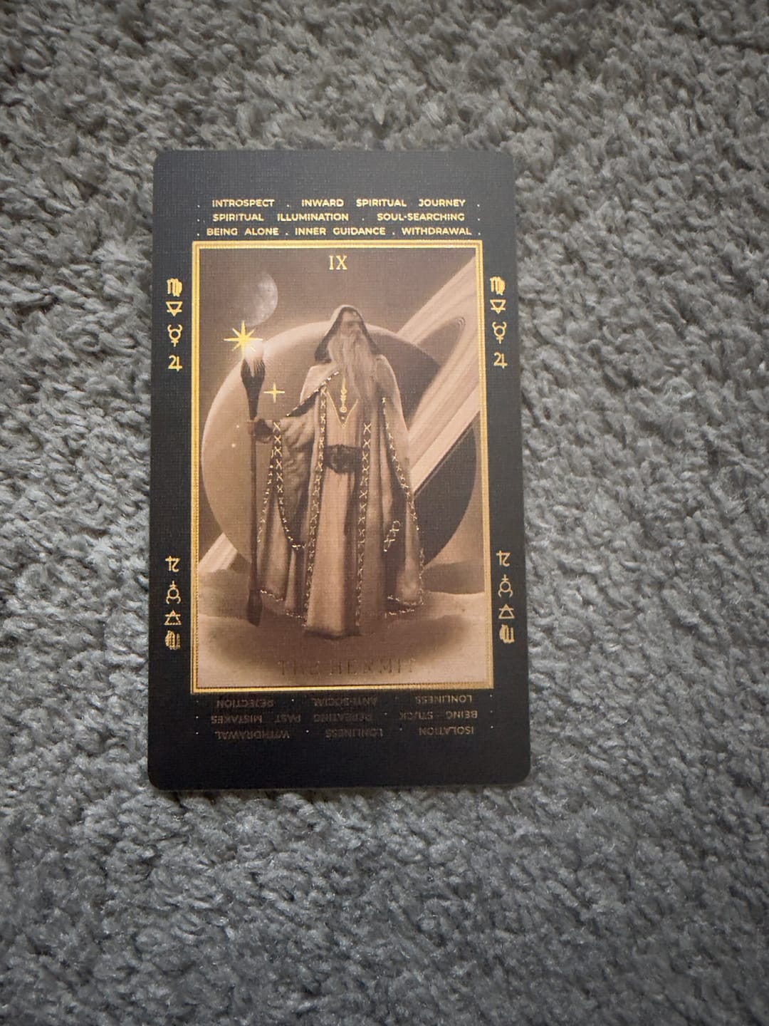 Customer photo review of Lucid Dreams Beginners Tarot • Black Eclipse {EDITION 4}
