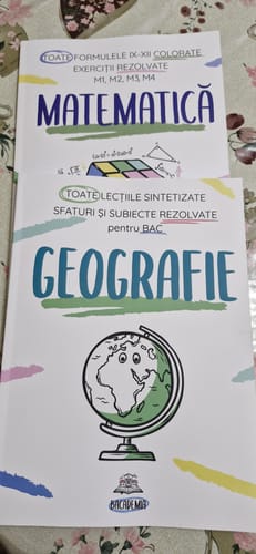 Recenzie cu fotografie de la un client despre Pachet Bacalaureat (Matematică + Geografie) Bacademia
