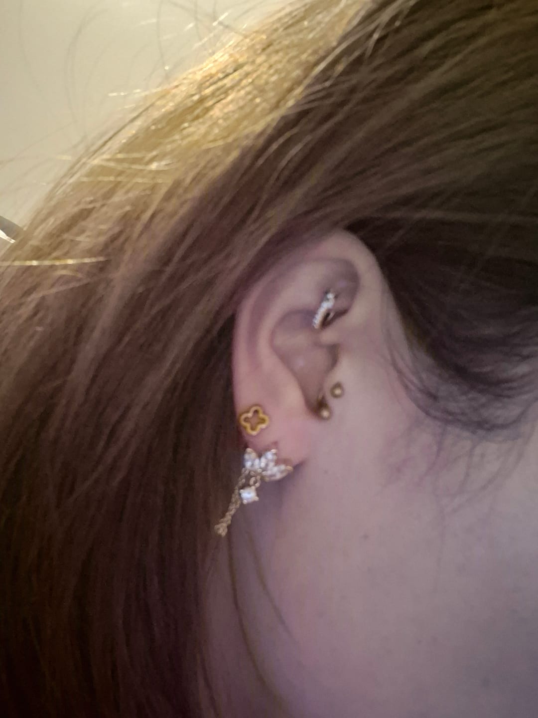 Customer photo review of Ohrstecker Clover