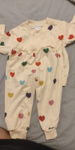Customer photo review of Heartloons Jogger Set