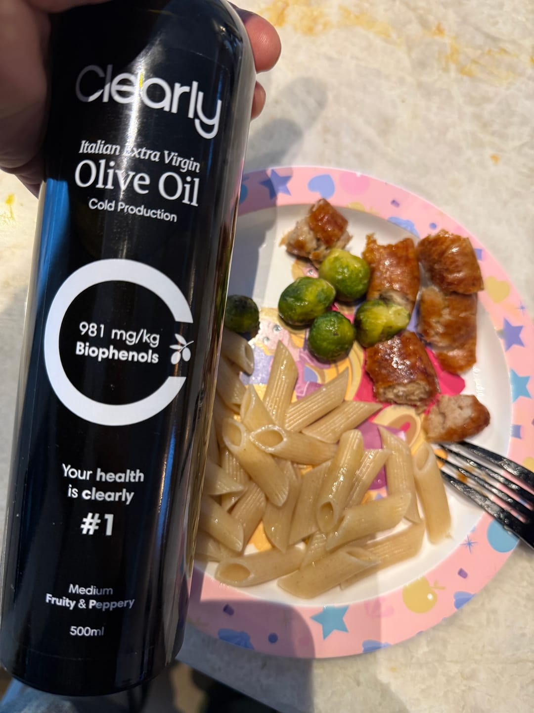 Customer photo review of Extra Virgin Olive Oil