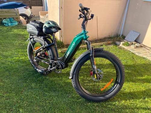 Customer photo review of Lankeleisi MG600 Plus 2025 Version 26" Fat Bike 960Wh All Terrain SUV E-Bike with Torque Sensor 48V 20Ah Battery  [Pre-order]