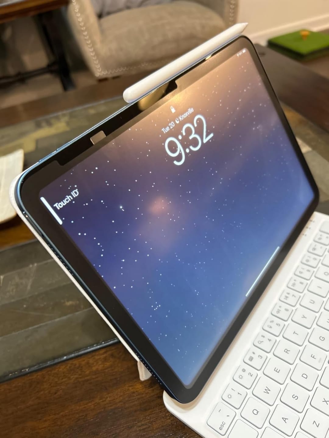 Customer photo review of Removable Computer Monitor Privacy Screen Filter - for 16:9 Aspect Ratio