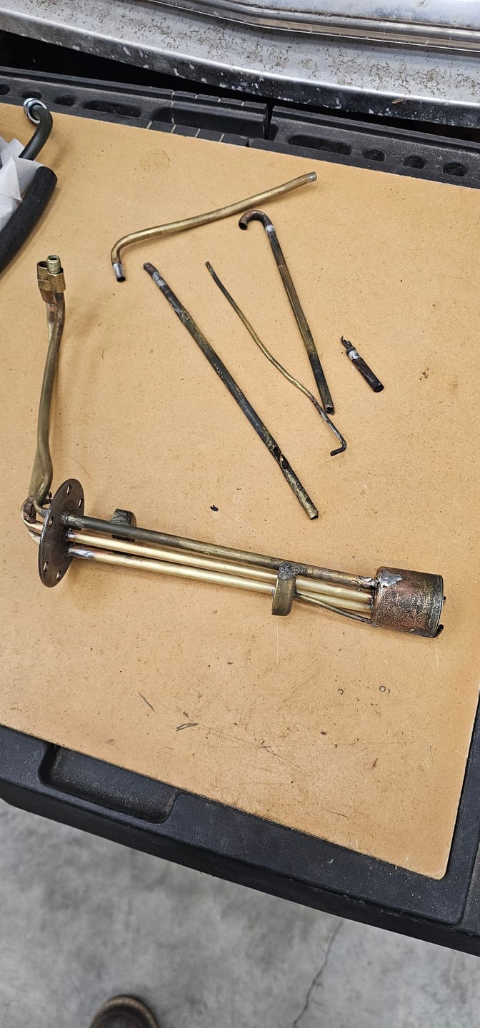 Customer photo review of Round Brass Tube: 1/8" OD x 0.014" Wall x 36" Long (5 Pieces)