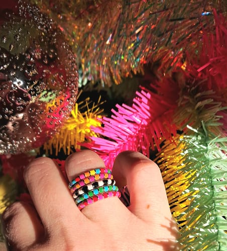 Customer photo review of CURIOUS RING STACK