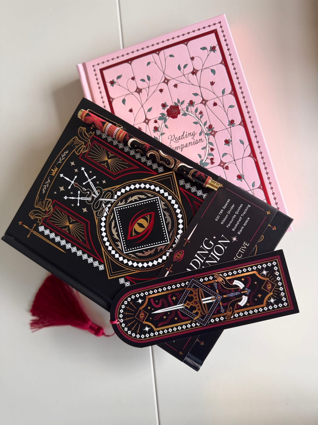 Customer photo review of Destiny Awaits Reading Companion