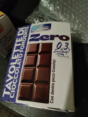 Customer photo review of Tavolette di cioccolato fondente