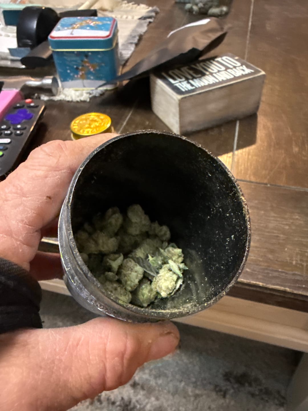 Customer photo review of Gush Mintz THCA Flower