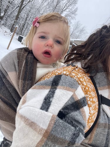 Customer photo review of Happy Baby Original Baby Carrier