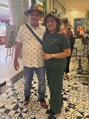 Customer photo review of Wide Leg MoveTech® Scrub Pants Core+ - Women / Evergreen