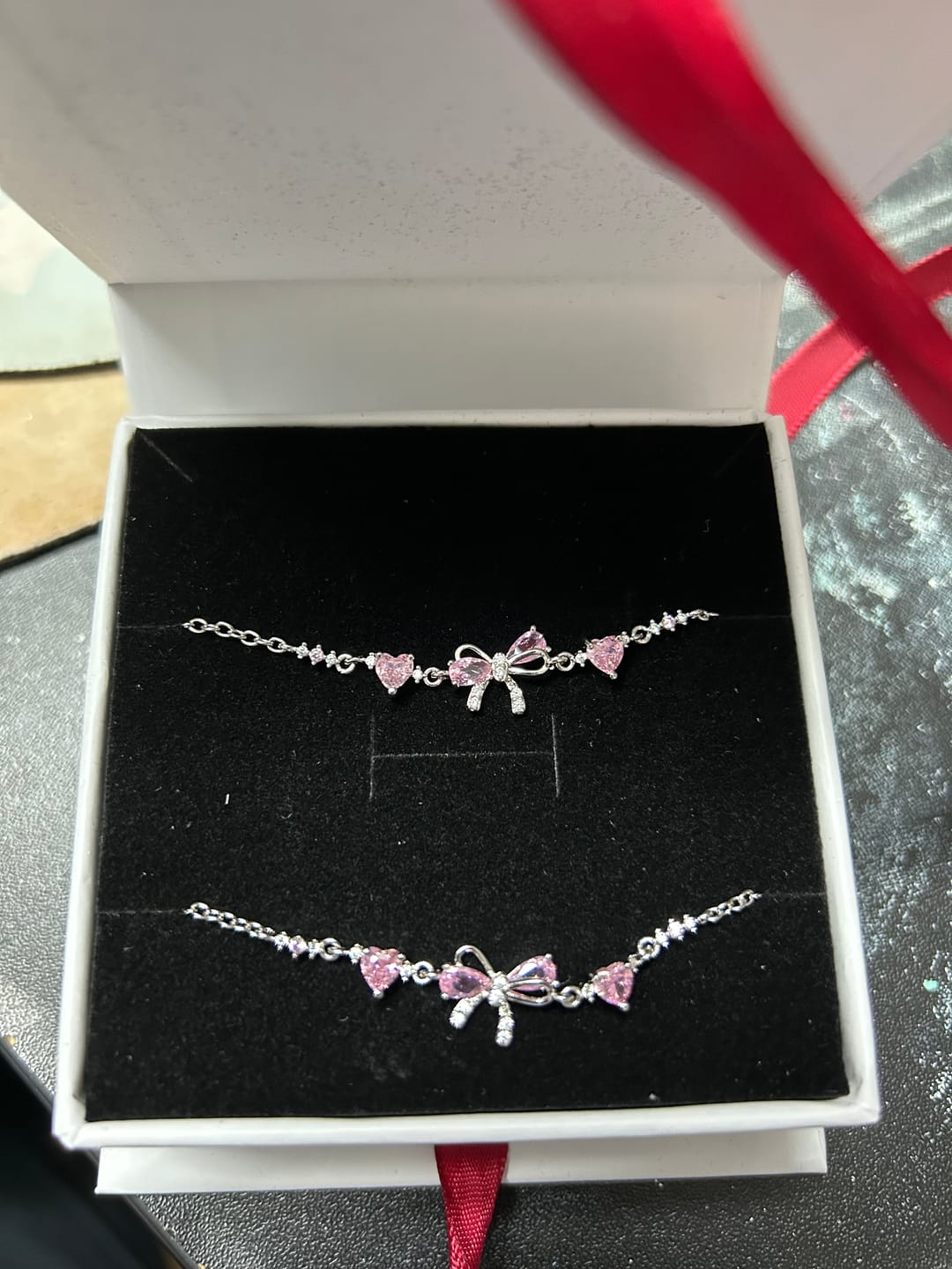 Customer photo review of Bow Bracelet
