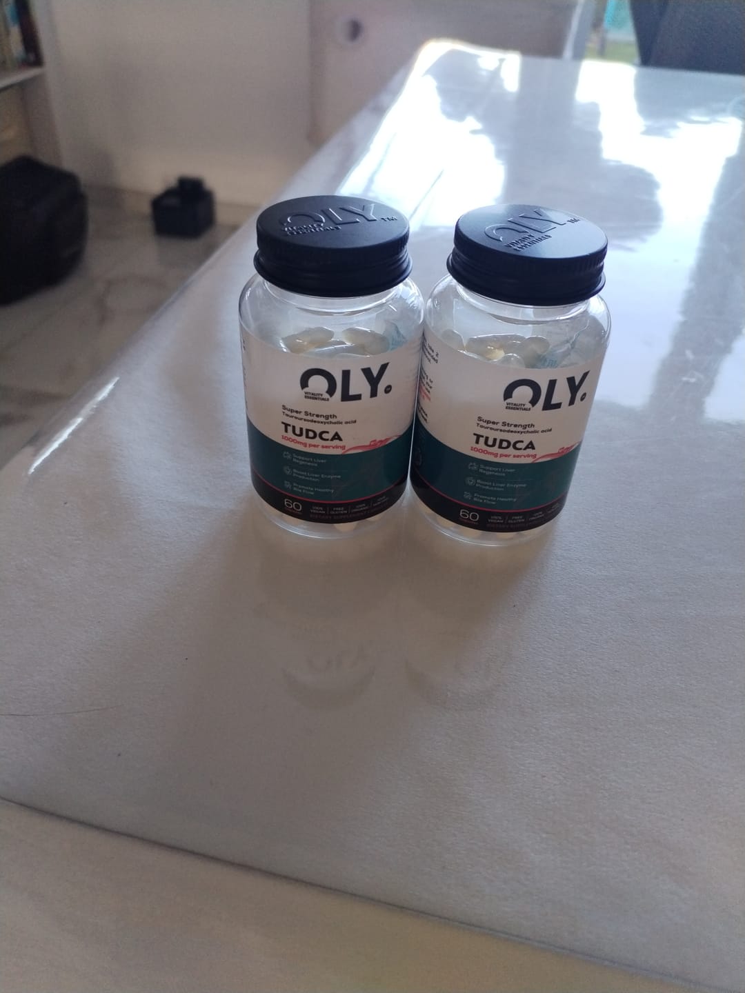Customer photo review of TUDCA (Tauroursodeoxycholic Acid) 1000mg