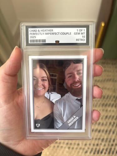 Customer photo review of Custom Graded Card