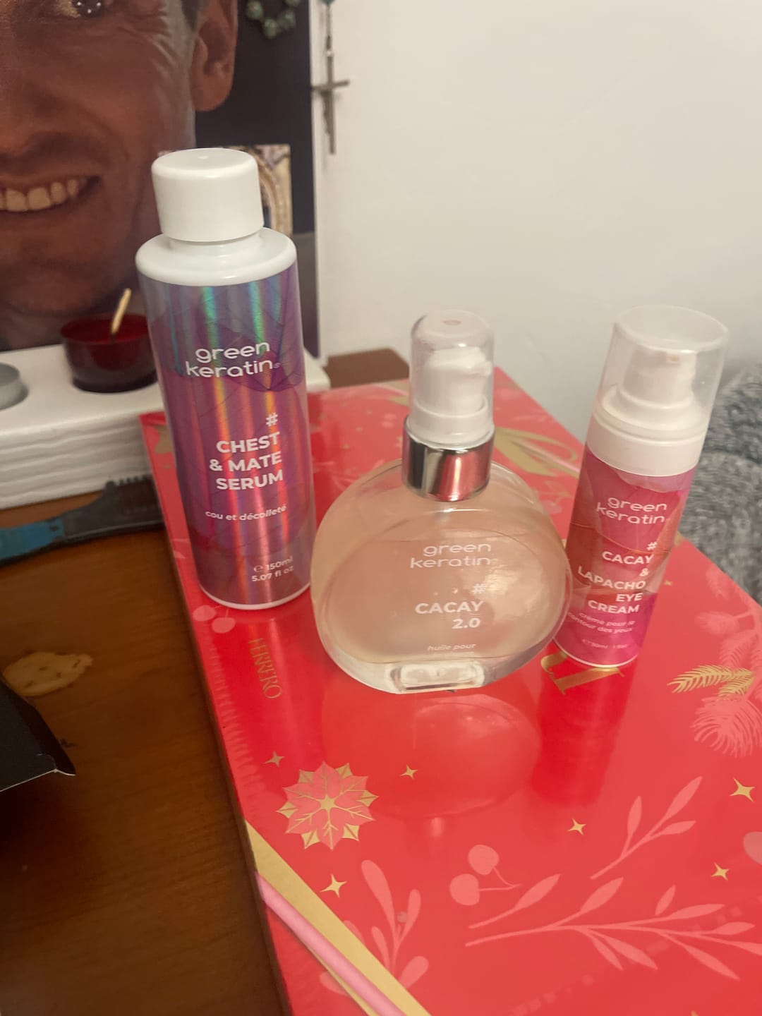 Customer photo review of DUO COLLECTION – CACAY 2.0 & CACAY & LAPACHO CRÈME CONTOUR DES YEUX