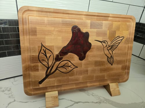 Customer photo review of Custom Inlay Builder