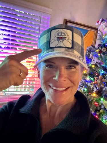 Customer photo review of OVERLORD X Rudolph: Bumble Trucker Cap