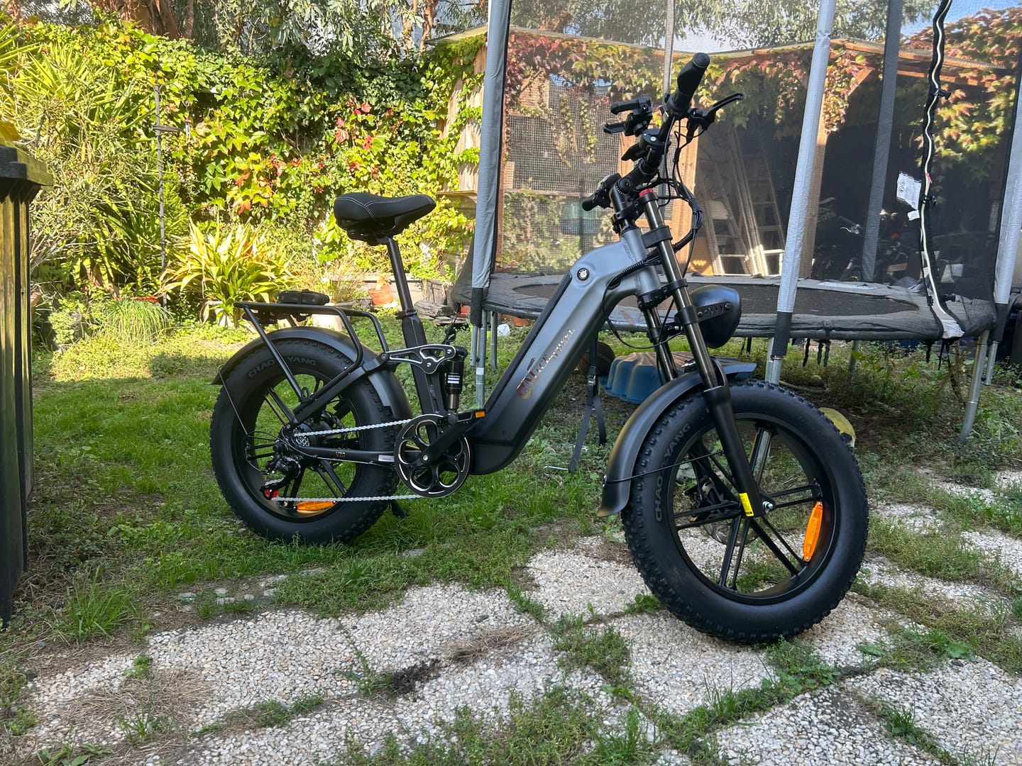 Customer photo review of CMACEWHEEL V20 750W 20" Fat Bike 960Wh Full Suspension E-bike with Torque Sensor 48V 20Ah Battery [Pre-Order]
