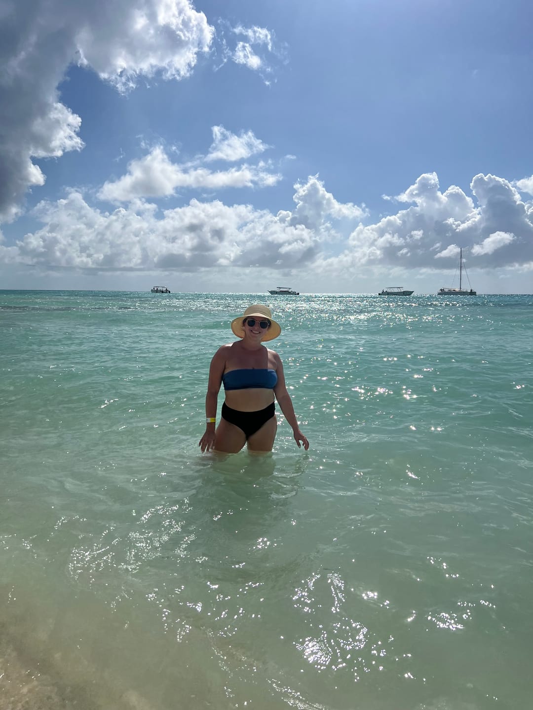 Customer photo review of 'Fearless' Bandeau Bikini Top