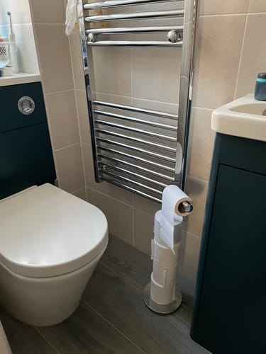 Customer photo review of UK-Made Recycled Toilet Paper – Seriously Sustainable & Plastic-Free
