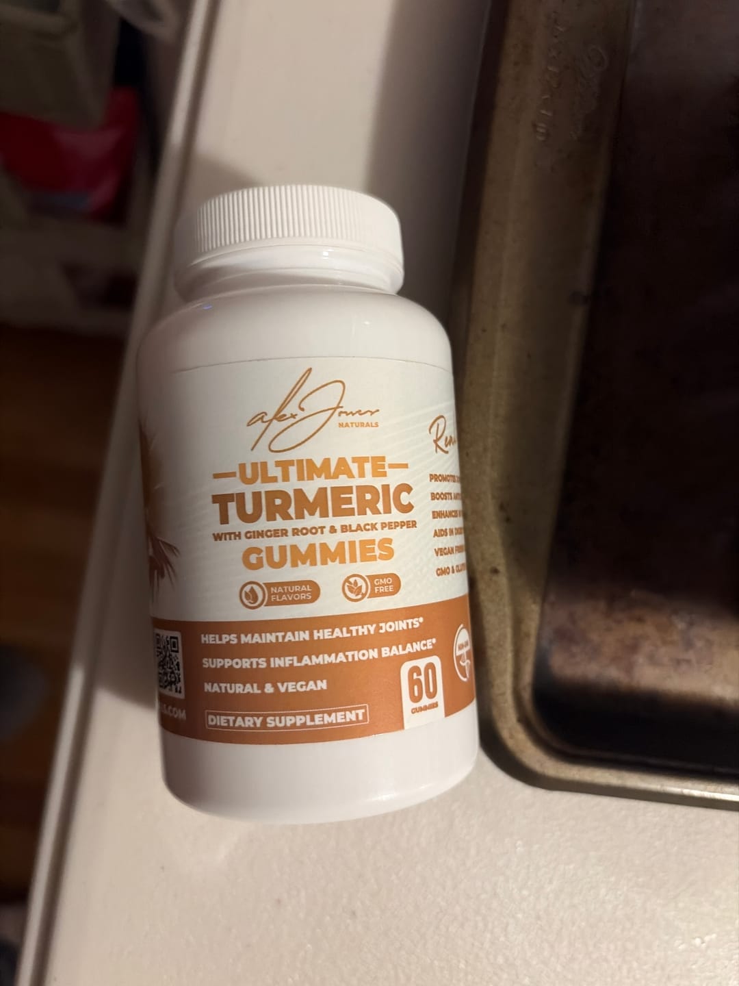 Customer photo review of Ultimate Turmeric Gummies With Ginger Root & Black Pepper