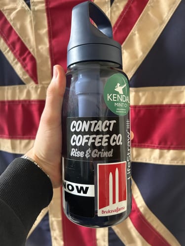 Customer photo review of Coffee Sticker Pack