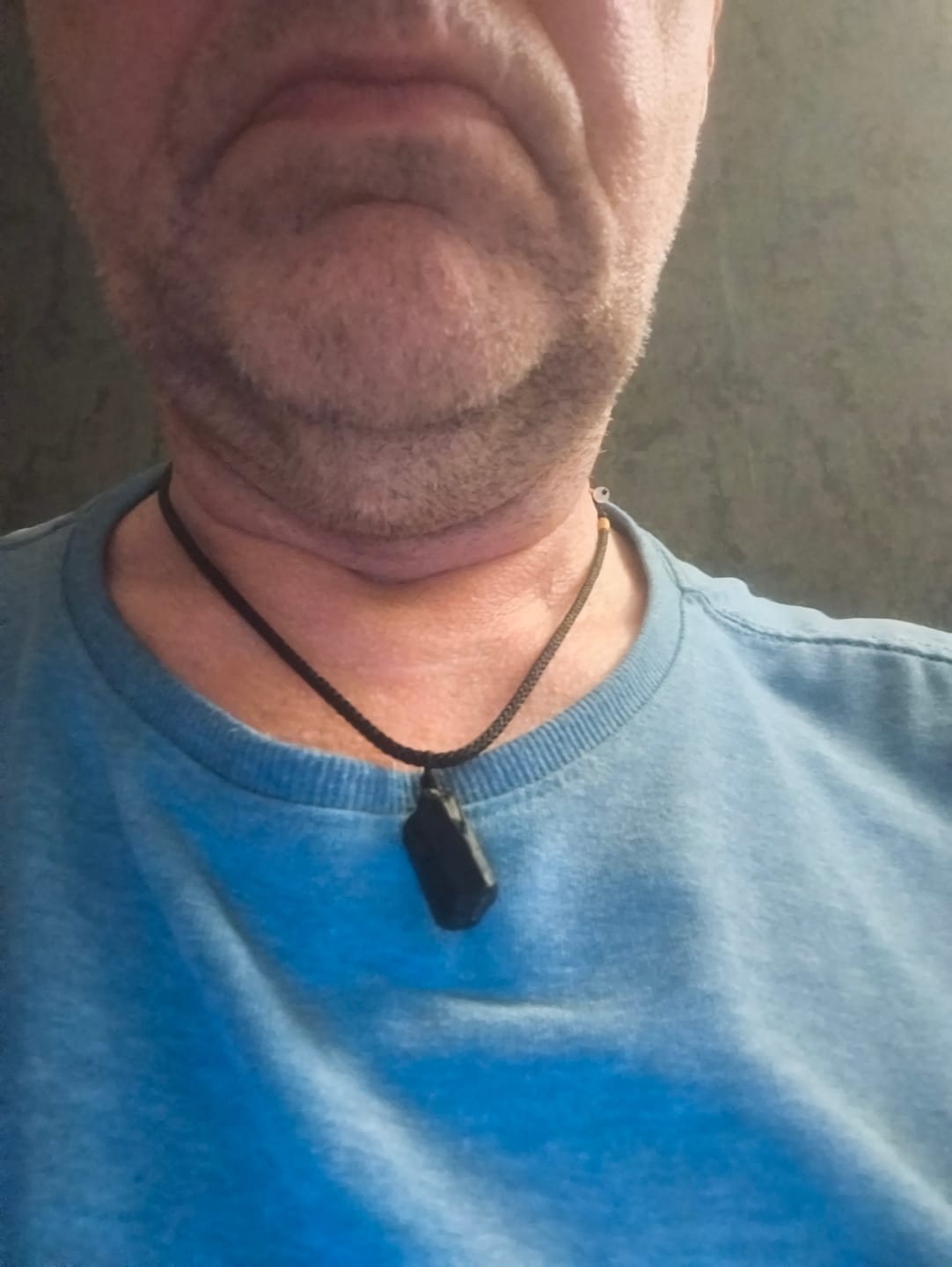 Customer photo review of Turmalin Halskette - Natur