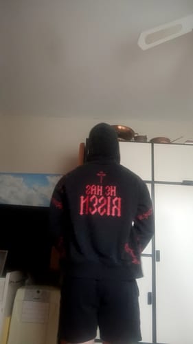 Customer photo review of Risen Hoodie