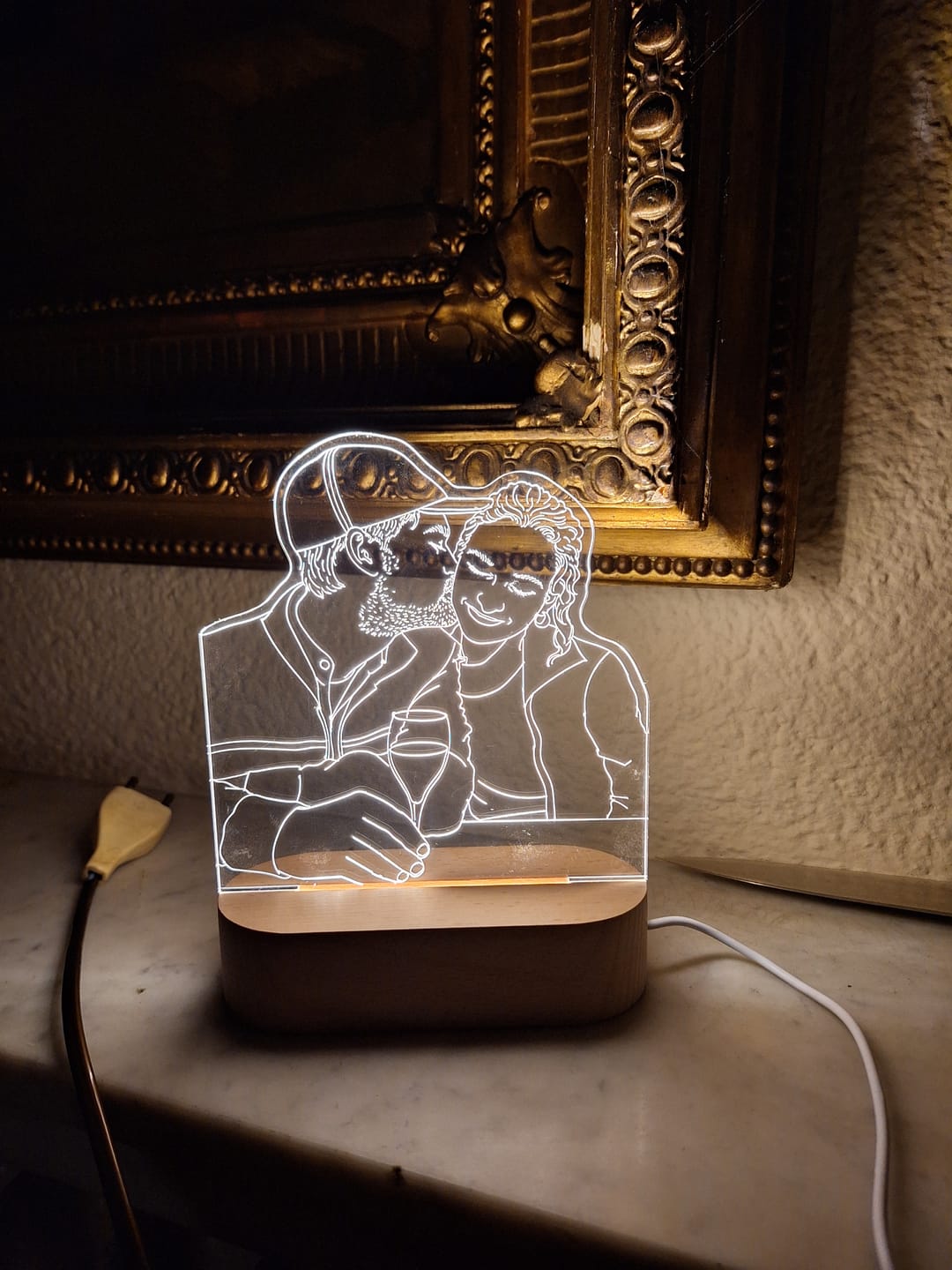 Customer photo review of De Lampiece Lamp