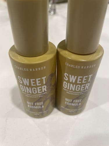 Customer photo review of [Nut-Free] Sweet Ginger Dry Oil for Sensitive Skin