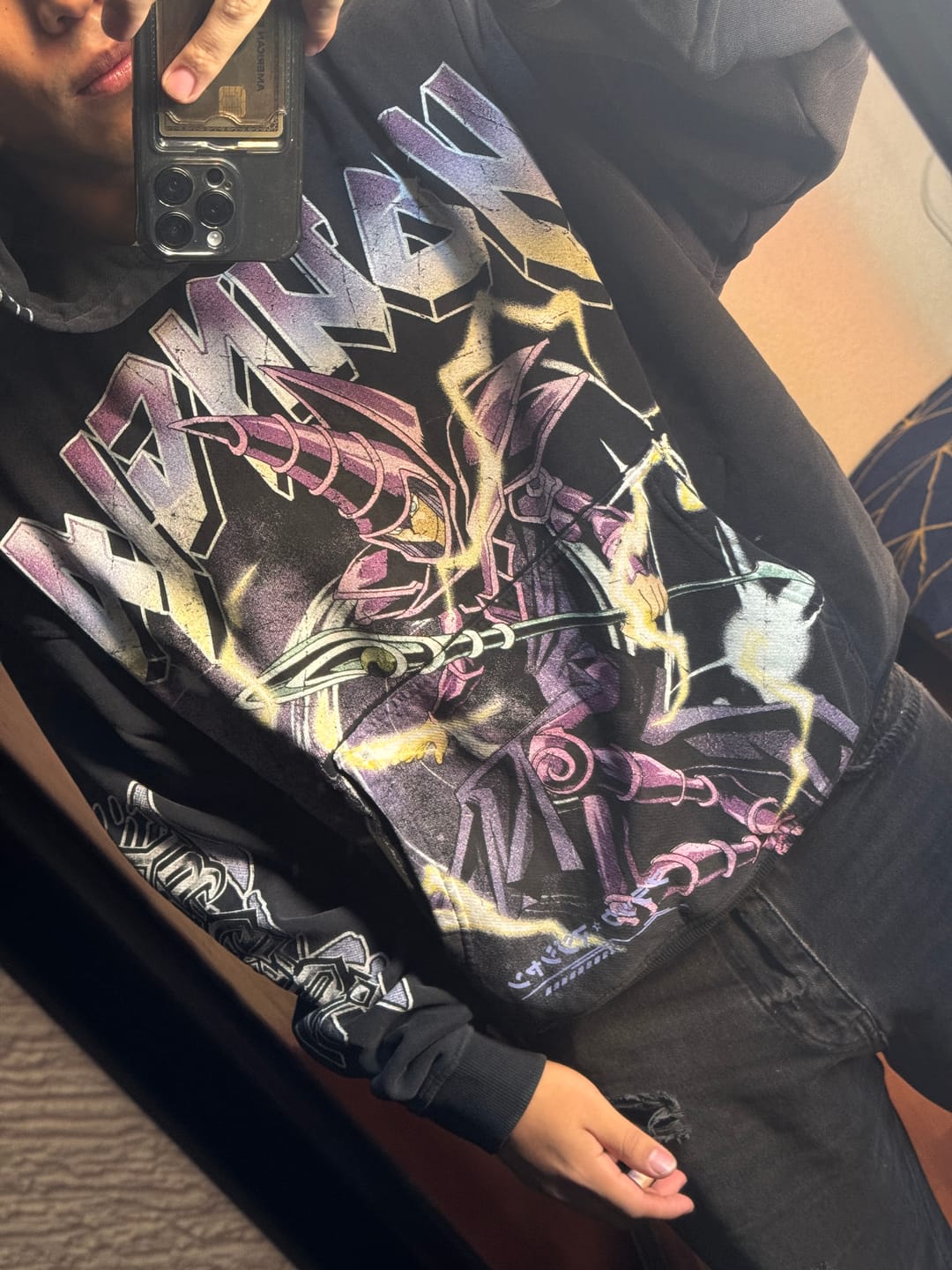 Customer photo review of 5008 - Yu-Gi-Oh!® Hoodies