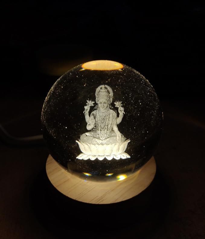 Customer photo review of Divine Crystal Lamps