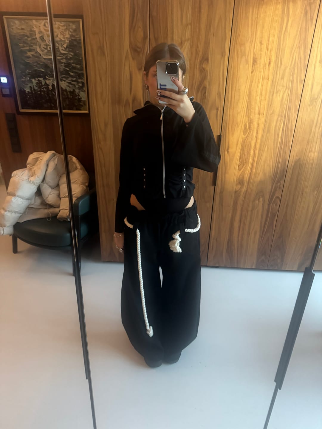 Customer photo review of Aelfric Eden Super Baggy Barrel Sweatpants