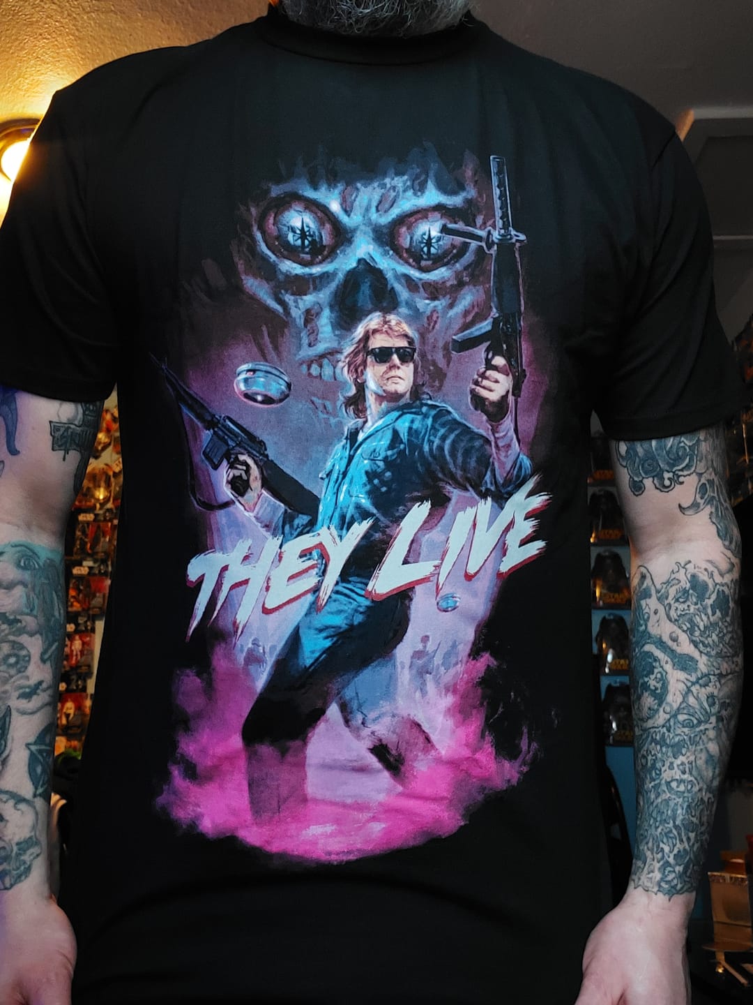 Customer photo review of THEY LIVE: JOHN NADA - T-SHIRT