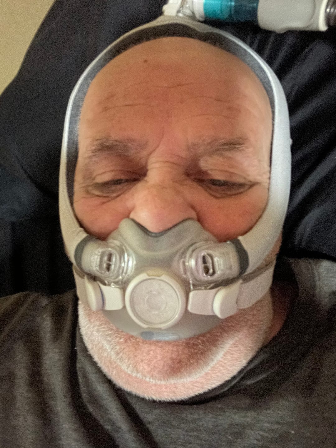 Customer photo review of New ResMed AirTouch F30i ComfiSoft™ Full Face CPAP Mask