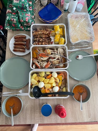 Customer photo review of Seafood Boil-up Bundle