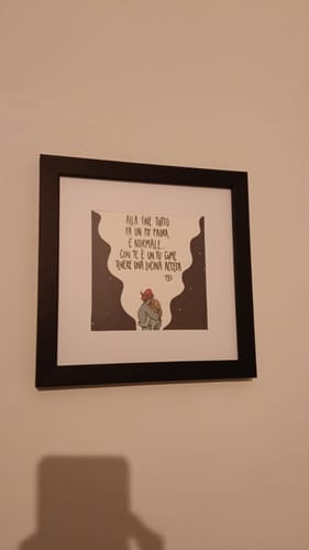 Customer photo review of Quadretto 20x20 - Lucina Accesa