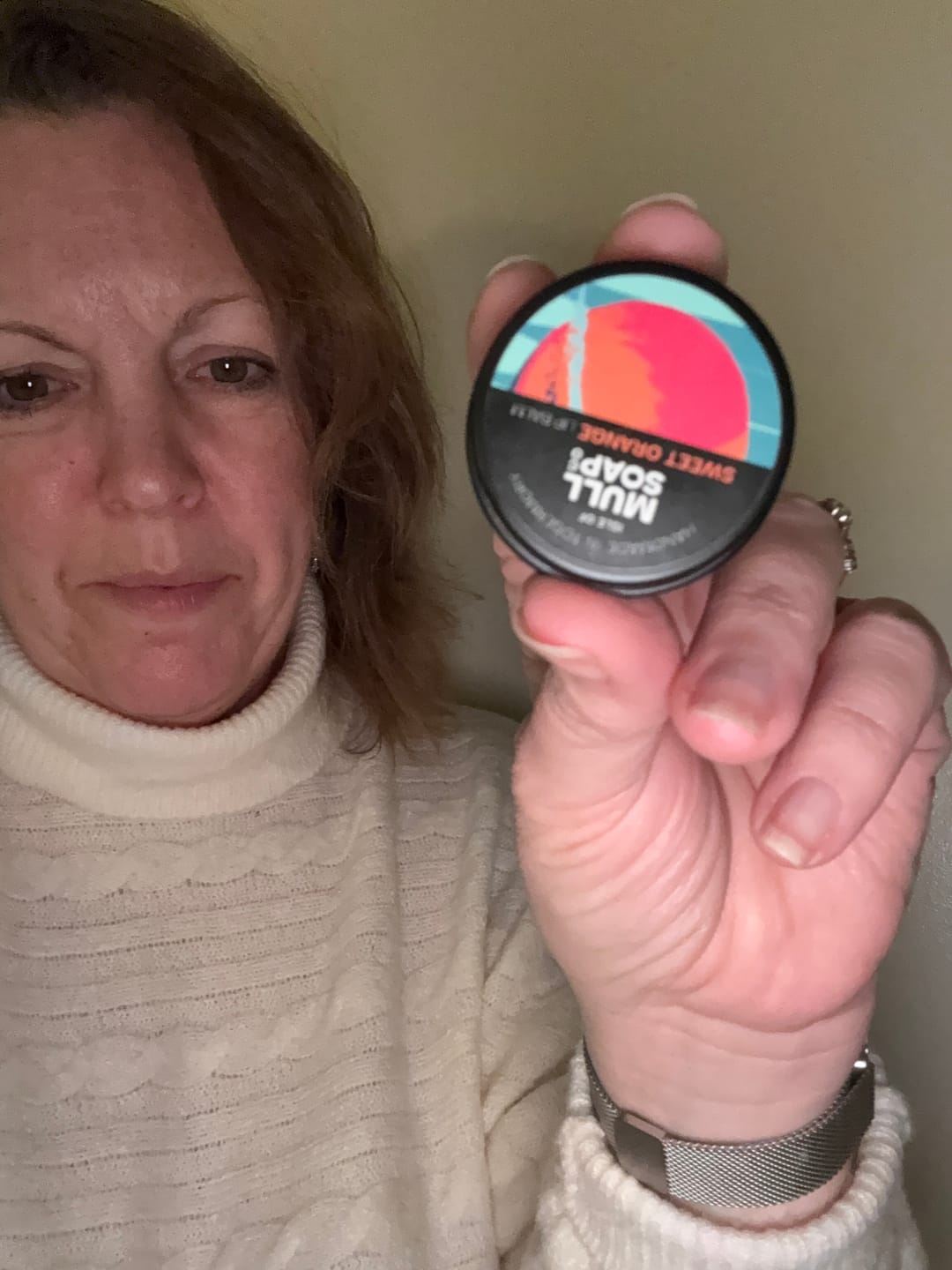 Customer photo review of Sweet Orange Isle of Mull Lip Balm