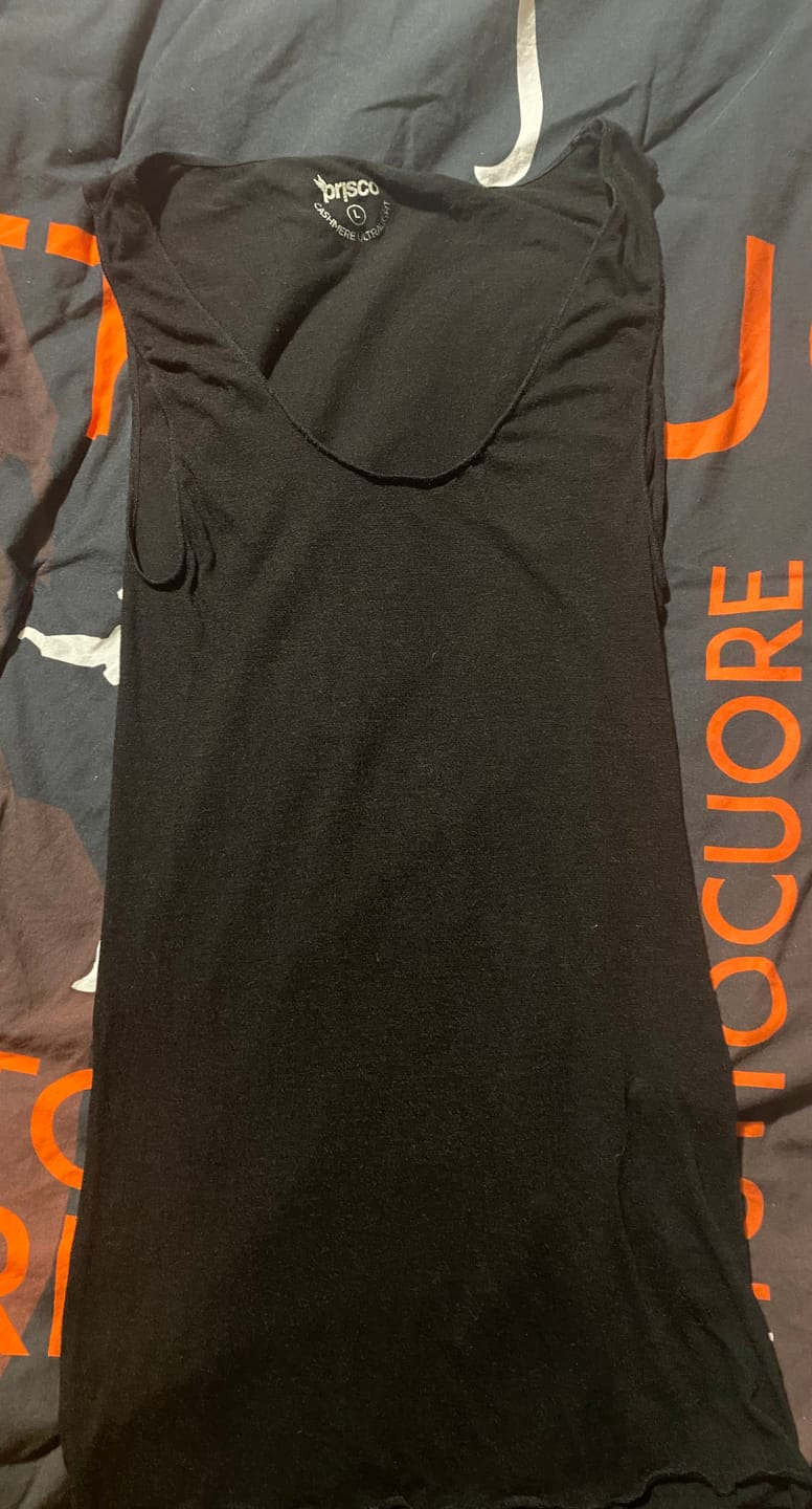 Customer photo review of Canotta da Donna Spalla Larga in Modal Ultralight con Cashmere | Tecnologia Seamless senza cuciture | Tinta Unita | Confezione Singola | CASHTOP