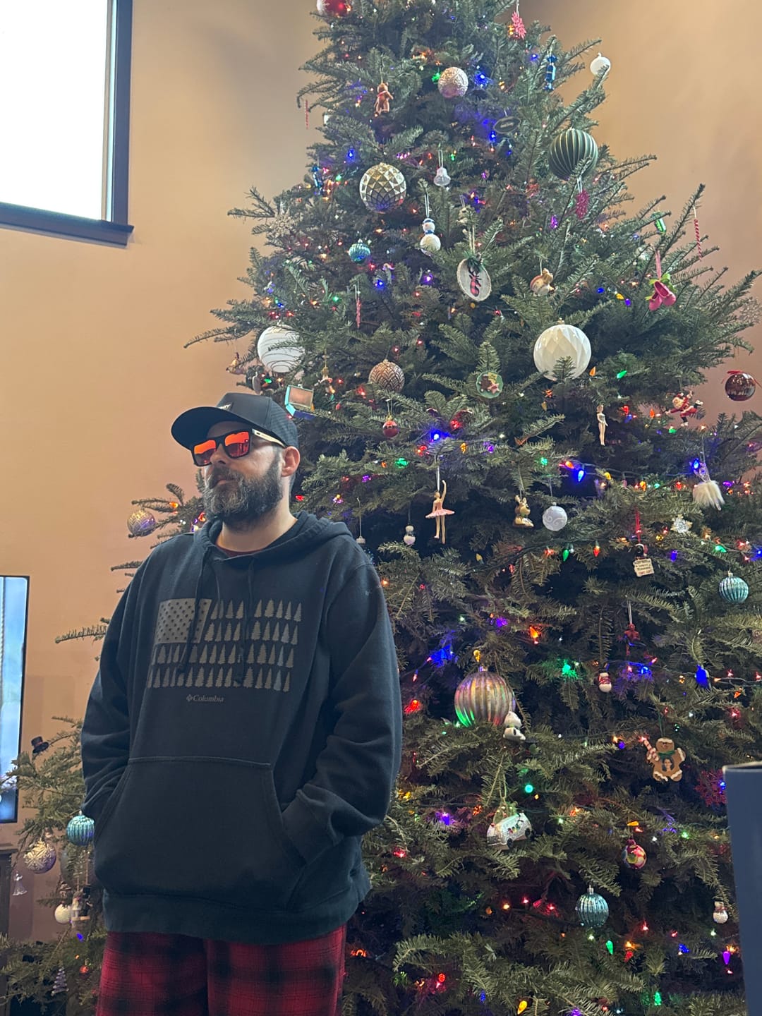 Customer photo review of 80Eighty® Polarized Bamboo Sunglasses - Red