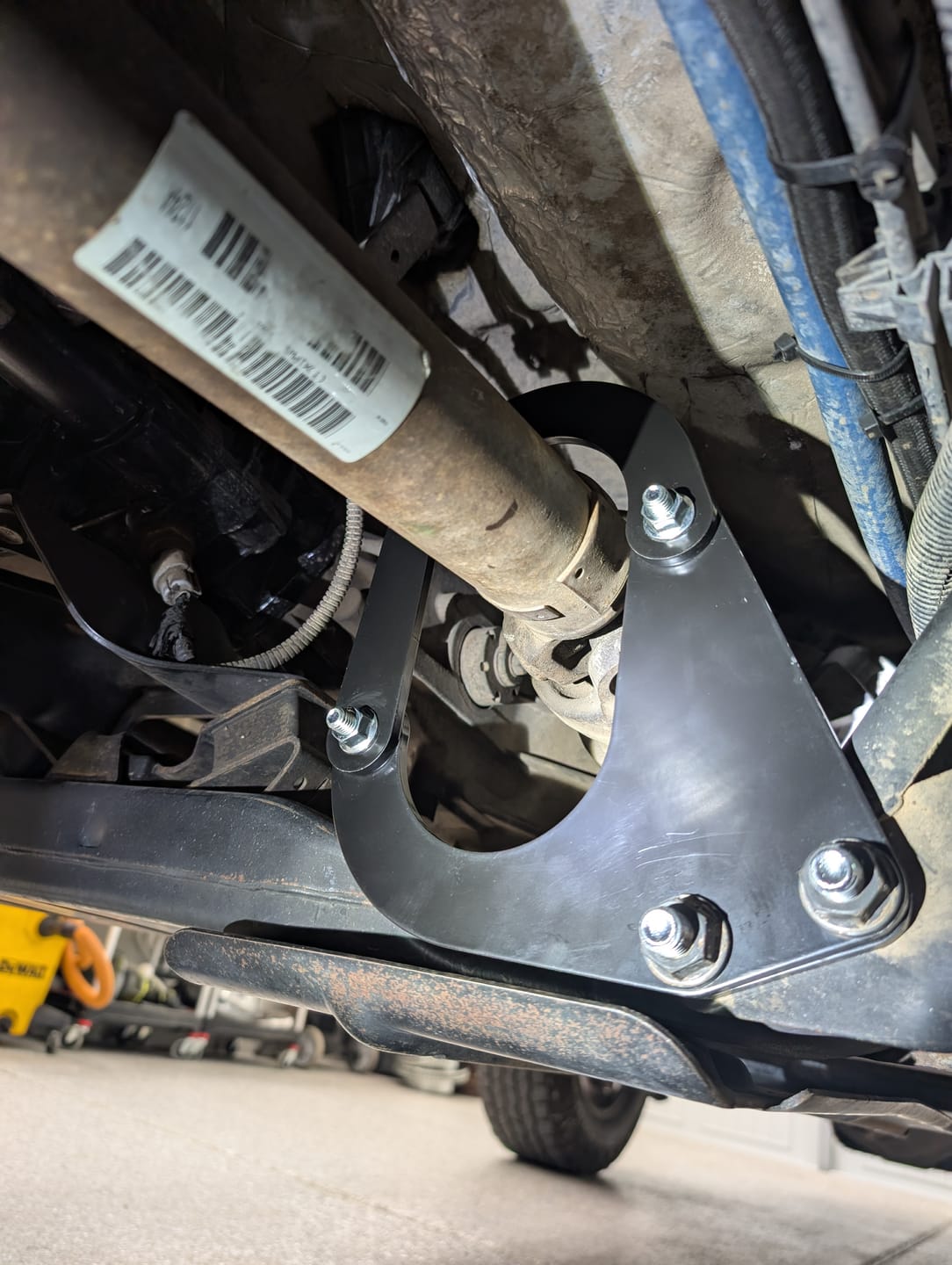 Customer photo review of 2003-2013 Ram 2500, 2003-2012 Ram 3500 Front Driveshaft Loop Kit