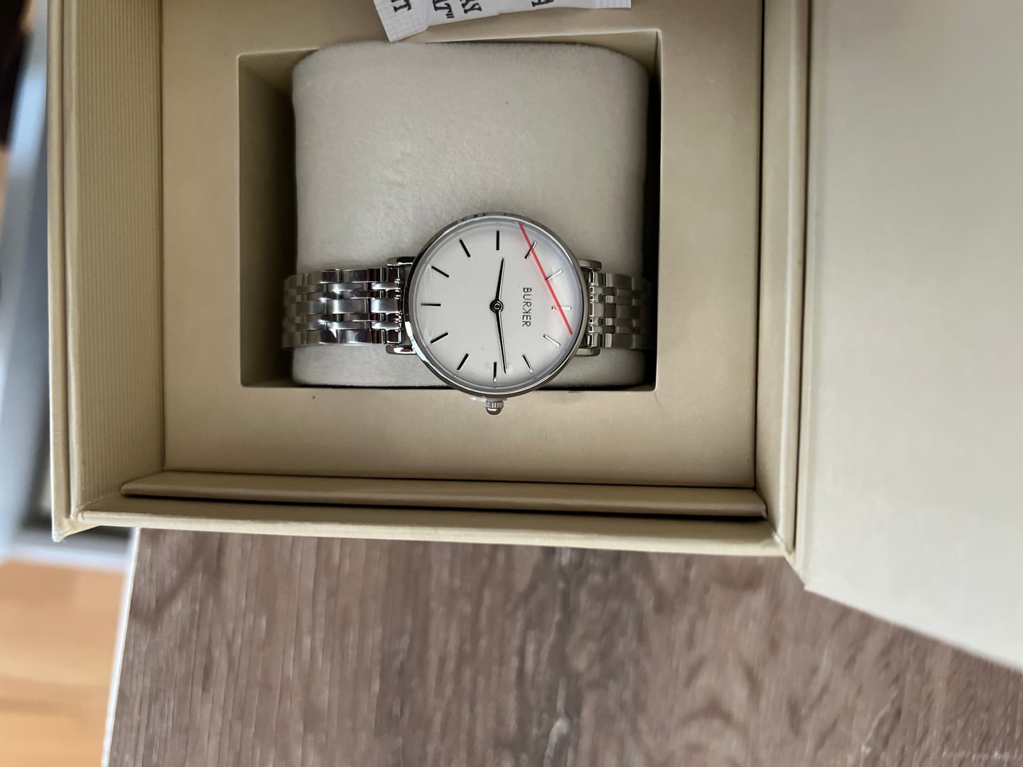 Customer photo review of Ruby Petite Silver White
