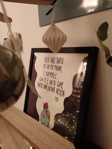 Customer photo review of Stampa su Cartoncino - Lucina Accesa