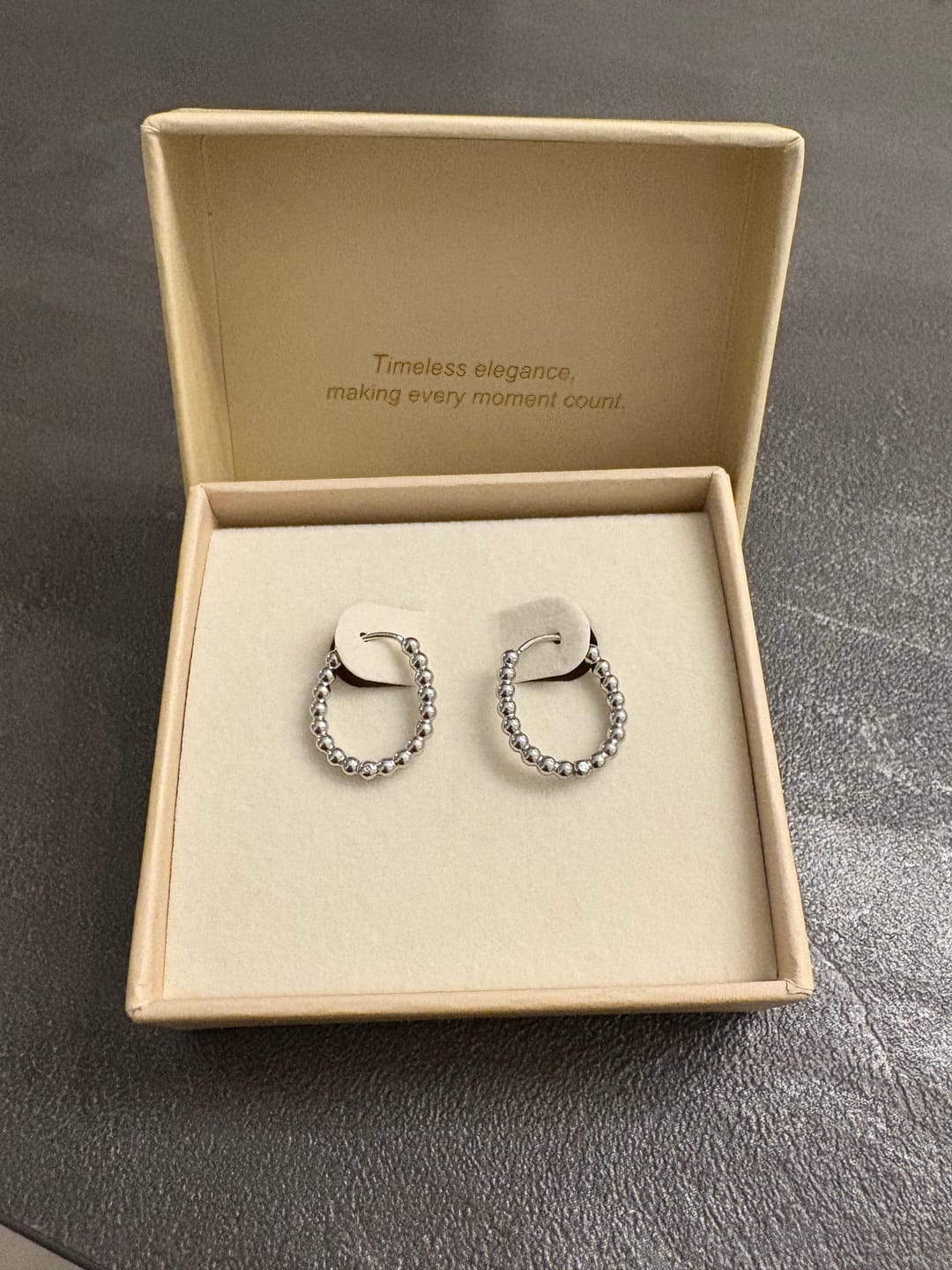 Customer photo review of Liz Earrings