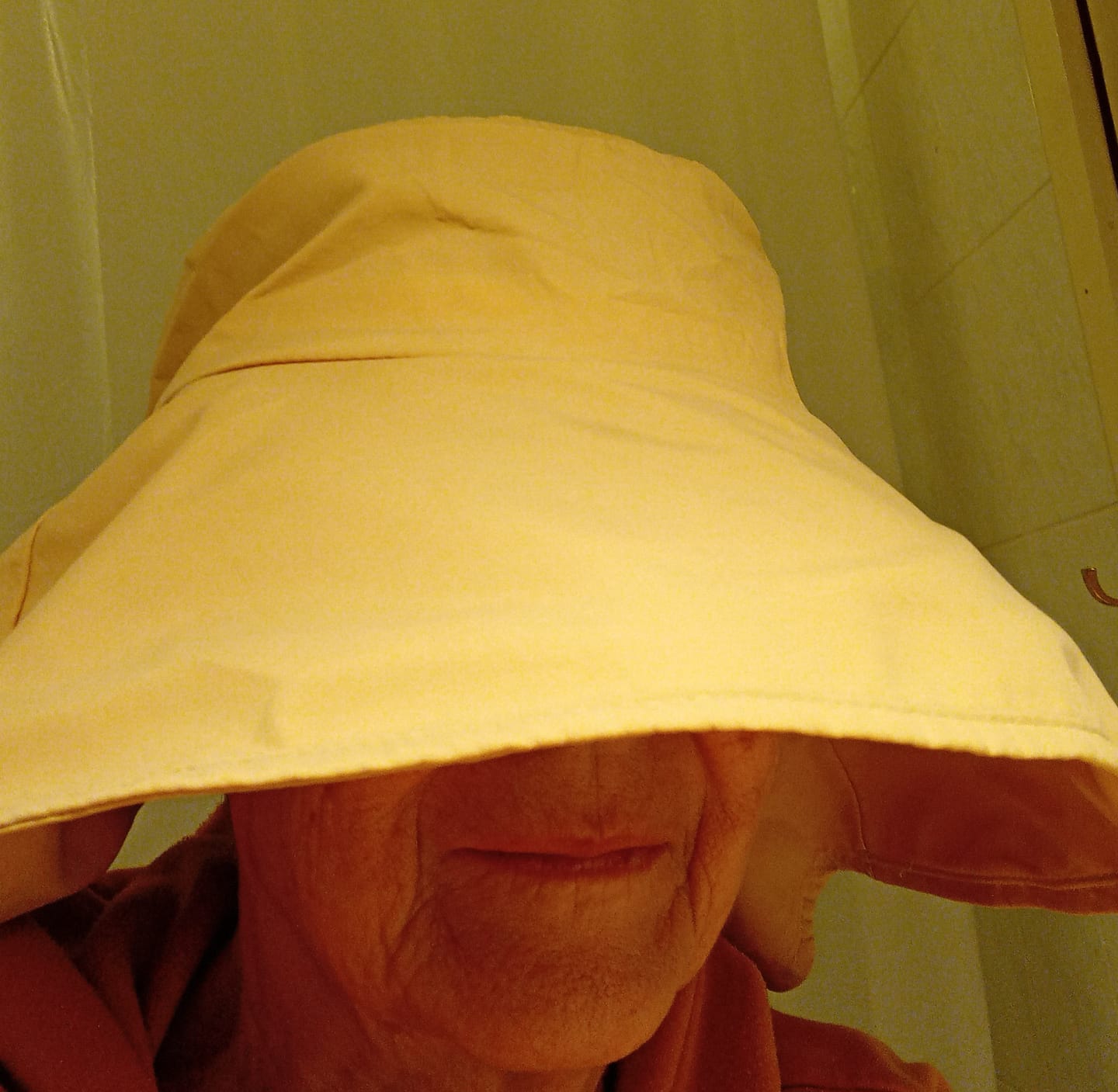 Customer photo review of Women Summer Casual Pure Color Sunproof Hat