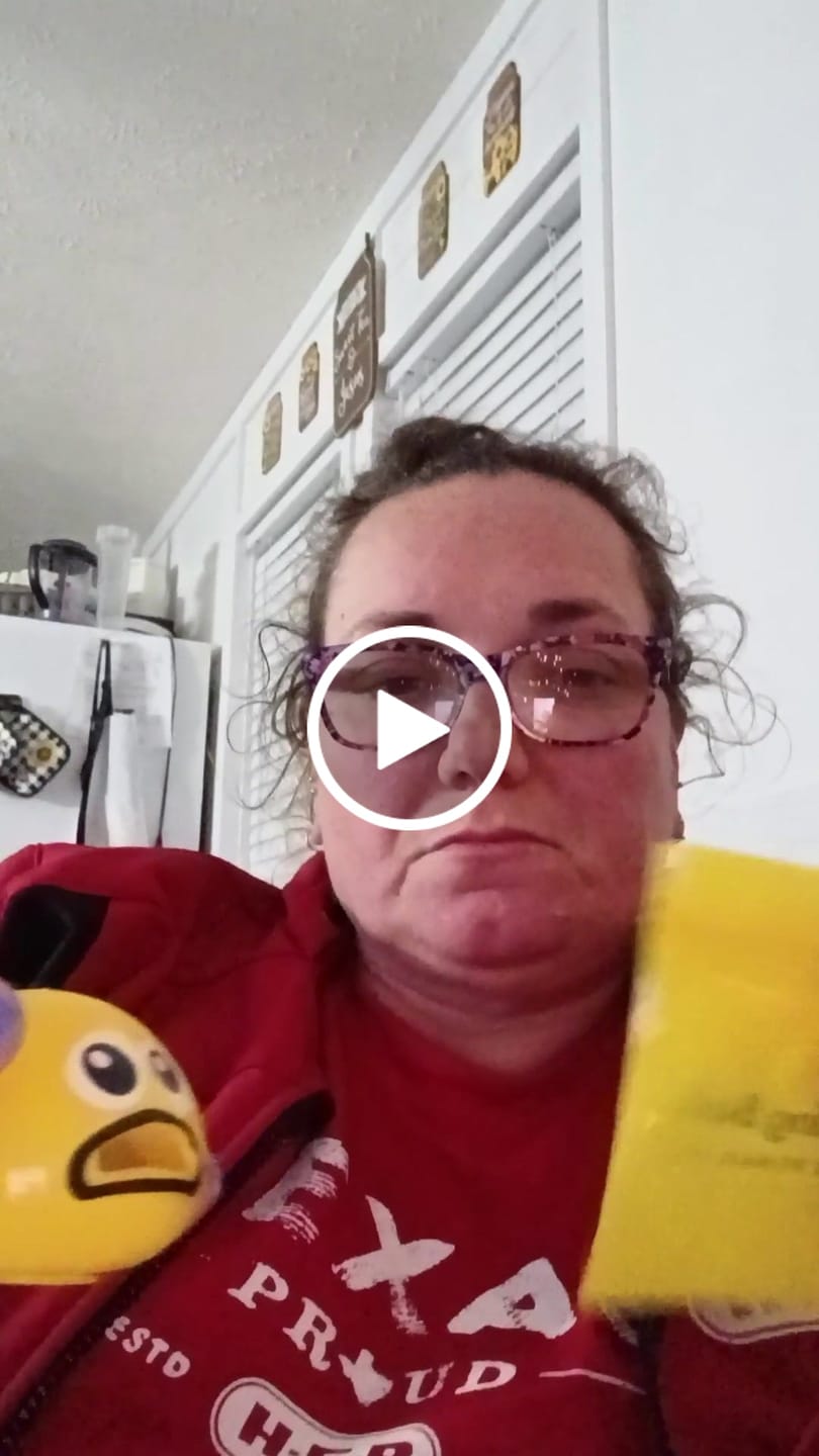 Customer video review of Puking Ball®