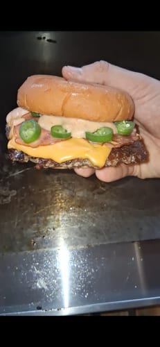 Customer photo review of CRUST - Master The Perfect Burger Crust MasterClass eBook