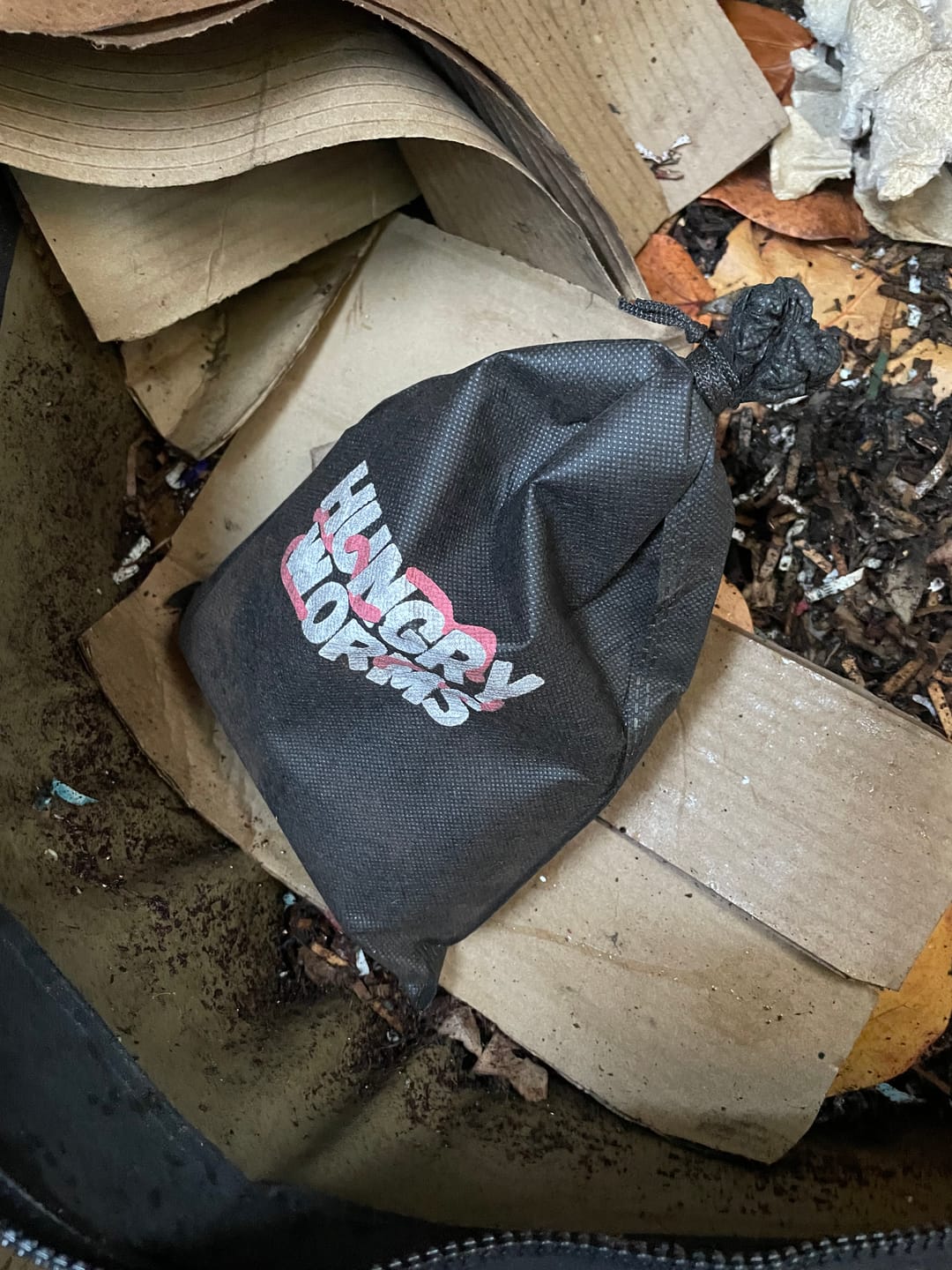 Customer photo review of Red Wigglers Composting Worms
